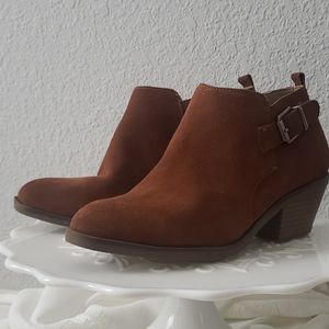 Sadie Suede Ankle Bootie